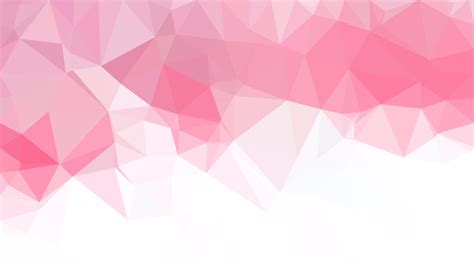 Free Abstract Pink and White Polygon Pattern Background Illustration