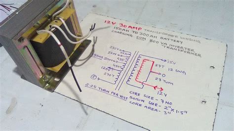 12 Volt Transformer Wiring Diagram