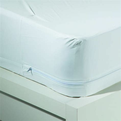 Bed Bug Waterproof Zippered Vinyl Mattress Cover/Protector 9 ...