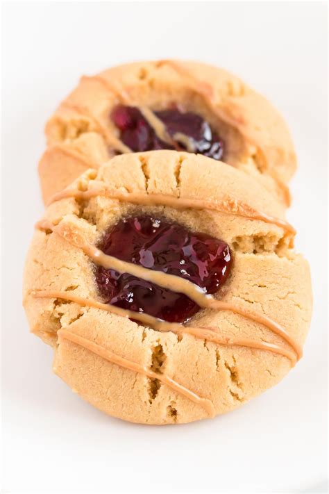 Peanut Butter and Jelly Cookies | Easy Cookie Recipes