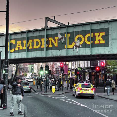 Camden Lock Railway bridge Photograph by Rob Hawkins - Fine Art America