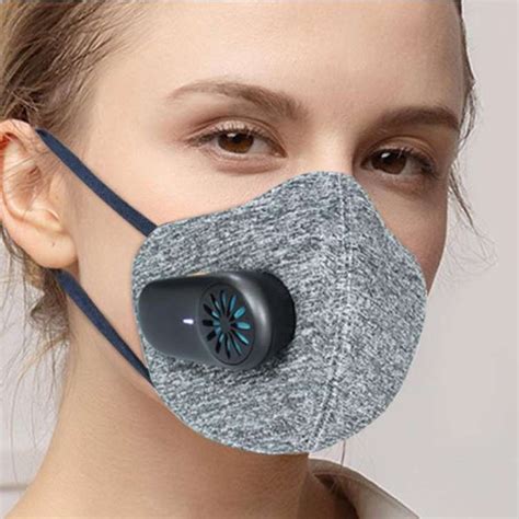 Cindy C Fan-Powered Face Mask - Motorized Fan Air Purifier Masks are ...