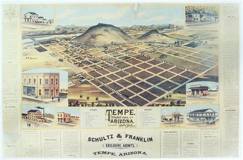 Early Map of Tempe - Tempe History Society