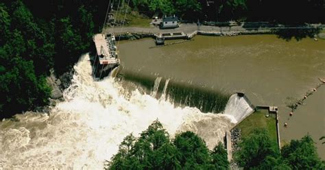 View from SkyEye: 'Catastrophic' floods leave destruction throughout ...