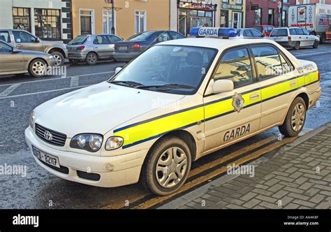 Irish police car hi-res stock photography and images - Alamy