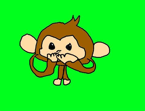 Monkey From The Emoji Movie by IamMia-chan on DeviantArt