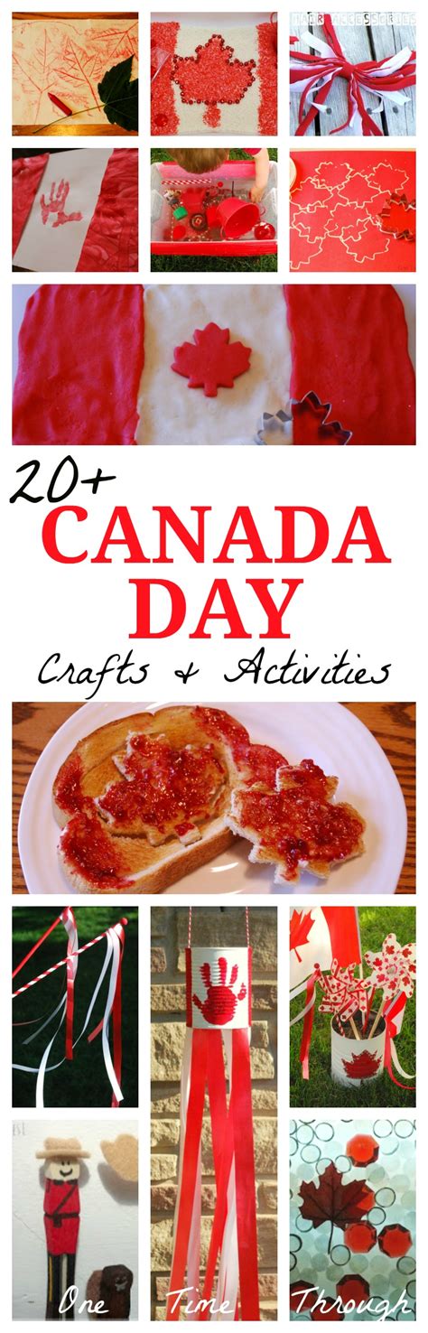 20+ Canada Day Activities and Crafts - One Time Through