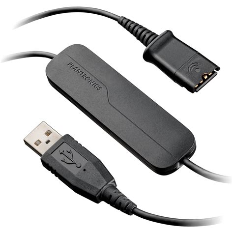 Plantronics DA40 USB Headset Adapter 71800-41 B&H Photo Video