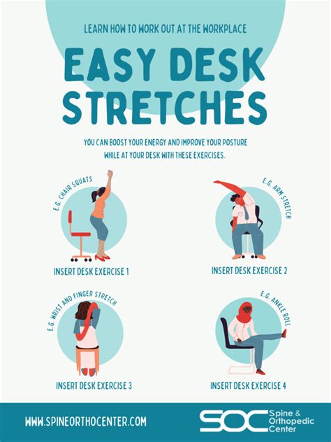 4 Easy Desk Stretches at Work | Spine & Orthopedic Center