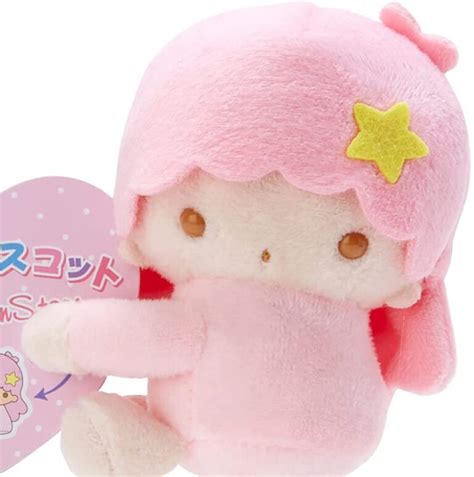 Sanrio LaLa Little Twin Stars Clip Mascot Plush from Japan