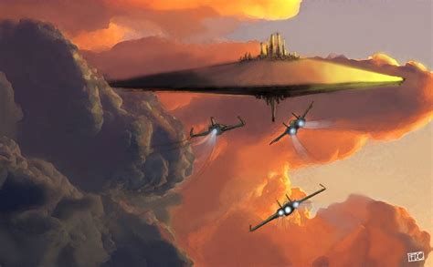 Cloud City UPDATED by CarabARTS on DeviantArt Star Wars Ships, Star Wars Art, Science Fiction ...