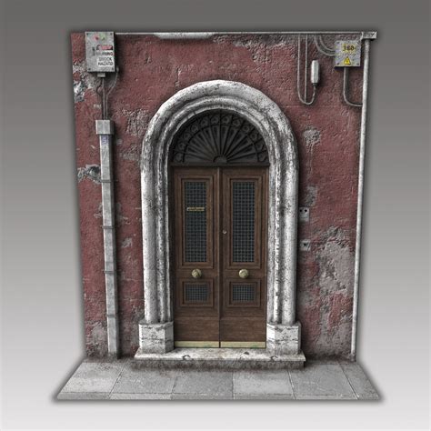 ArtStation - Door Facade