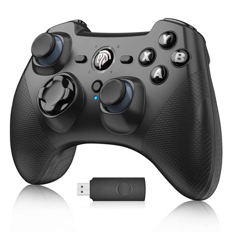 Buy EasySMX Wireless Game Joystick Controller, 2.4G Wireless Gamepad ...