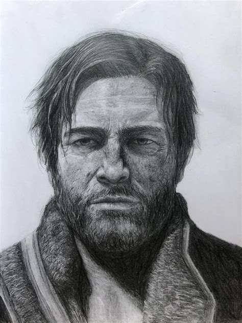 Arthur Morgan fan art!! : r/reddeadredemption