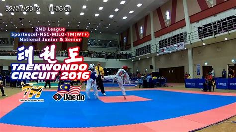 2nd League - Taekwondo Malaysia Circuit Championship 2016 [Promo video ...