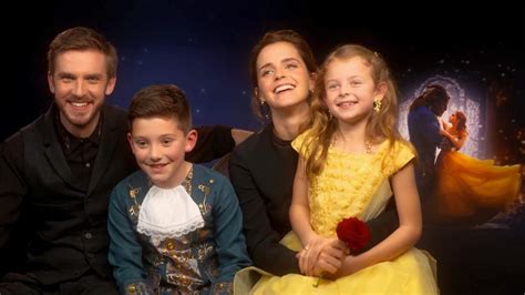 Beauty and the Beast: Emma Watson, Dan Stevens meet kids