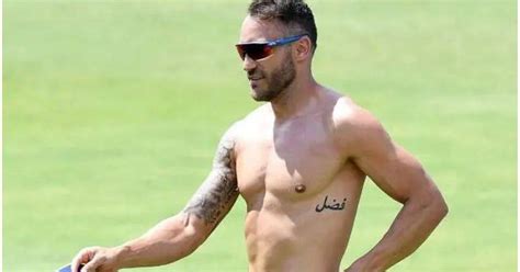 Faf du Plessis' tattoos: Meaning and count - News Tattoos