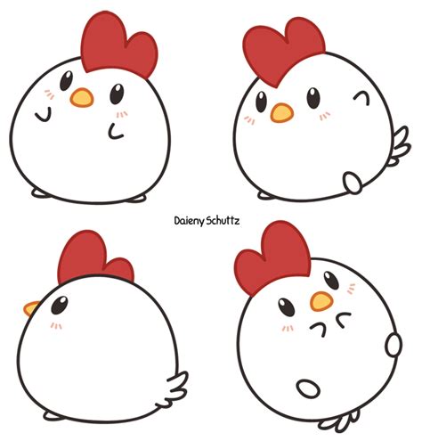 Chibi Chicken by Daieny on DeviantArt | Cute kawaii animals, Cartoon chicken, Chicken drawing