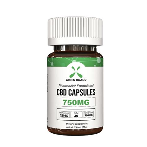 Green Roads CBD Capsules, 750MG - Joyous Green