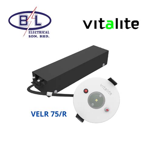 VITALITE LED Emergency Light – Round Recessed Type | BSL Electrical Stores