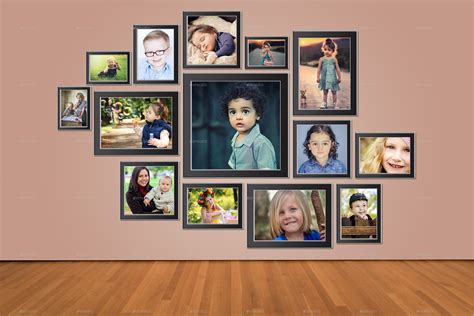 Wall Photo Collage Template