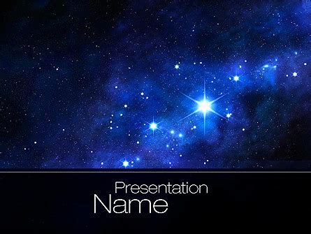 Constellation Presentation Template for PowerPoint and Keynote | PPT Star