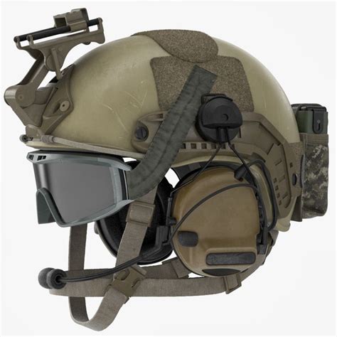 3d model ballistic combat helmet | Combat helmet, Tactical helmet, Military gear tactical