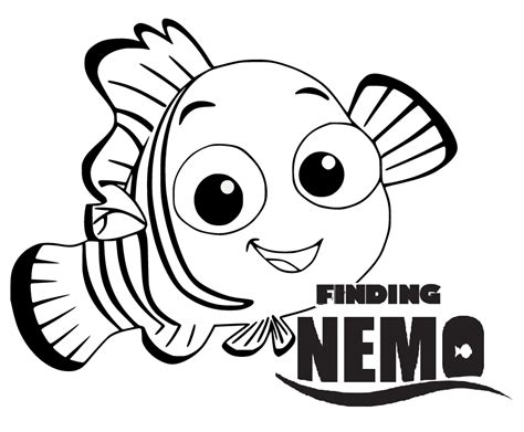 Nemo Coloring Page