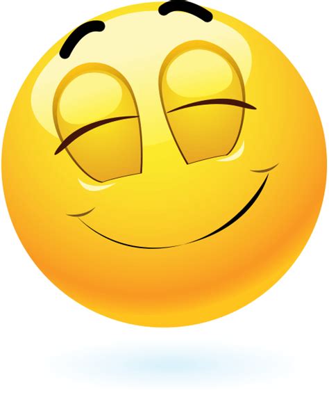 Satisfied Smile | Funny emoticons, Smiley, Funny emoji