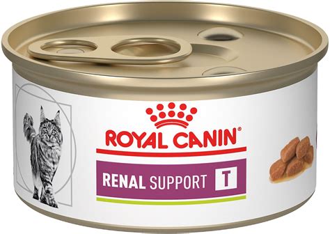 Royal Canin Veterinary Diet Renal Support T Canned Cat Food, 3-oz, case ...