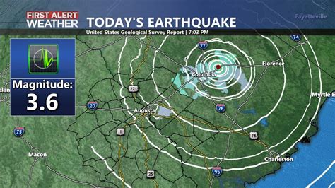 South Carolina earthquakes felt as far away as Augusta