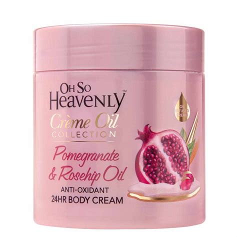 Oh So Heavenly Body Cream Pomegranate & Rosehip Oil 470ml – @food CULTURE