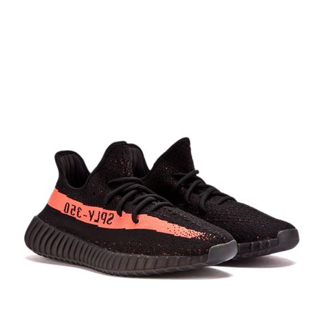 adidas Yeezy Boost 350 V2 Core Black Red - OFour