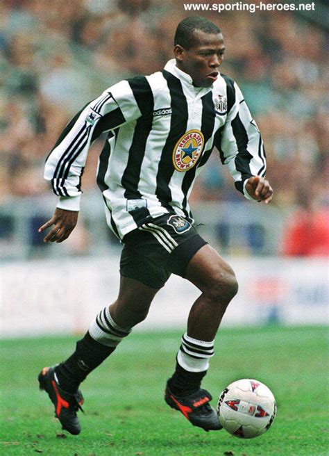 Faustino ASPRILLA - League appearances. - Newcastle United FC