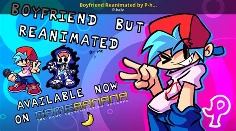 Boyfriend Reanimated by P-halv - FNF Character [Friday Night Funkin ...