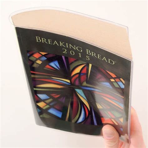 Plastic Book Covers for Breaking Bread | Plastic book covers, Book ...