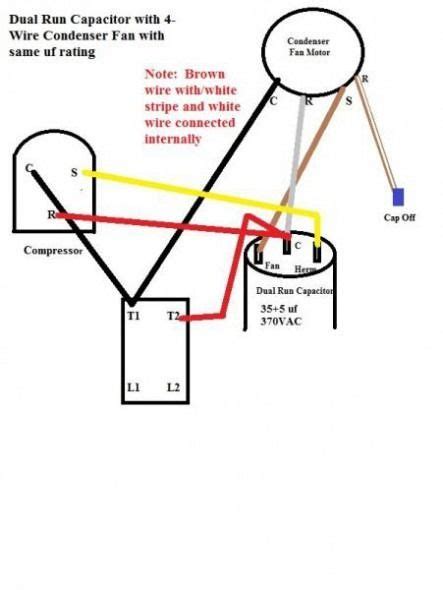 Wiring Diagram For Condenser Fan Motor