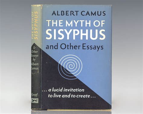 The Myth of Sisyphus Albert Camus First Edition Rare