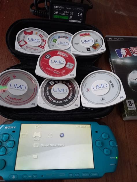 Sony Psp-3000 - Set of video game console + games - Without original ...