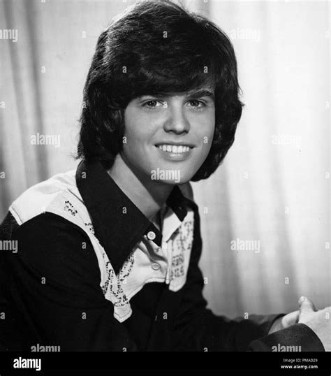 Donny osmond Black and White Stock Photos & Images - Alamy