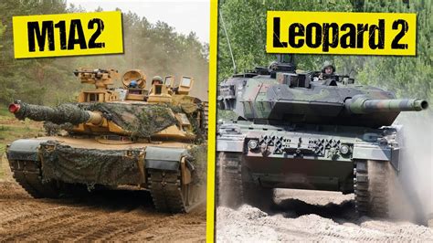 German Leopard 2 VS American M1 Abrams - YouTube