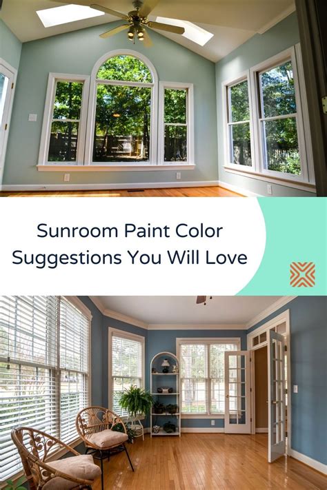 Best Sunroom Paint Colors: Wall Colors & Color Schemes | Sunroom paint ...