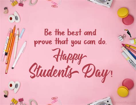 Happy Students Day Wishes, Quotes & Messages - WishesMsg