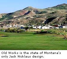 Travel Golf: Old Works Golf Course, Anaconda, Montana