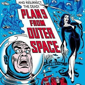 "Plan 9 from Outer Space by Ed Wood Movie Poster" Poster for Sale by PeacefulRiver | Redbubble