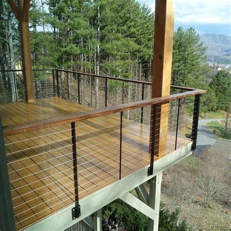 Stainless Steel Cable Railing System/DIY Cable Railing/Wire Rope Railing Balustrade with ...