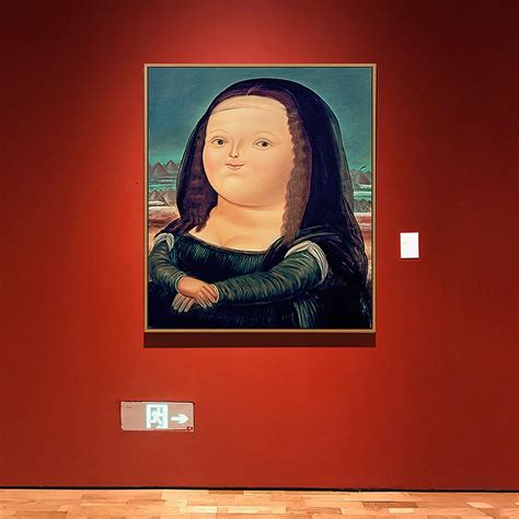 Fernando Botero Mona Lisa