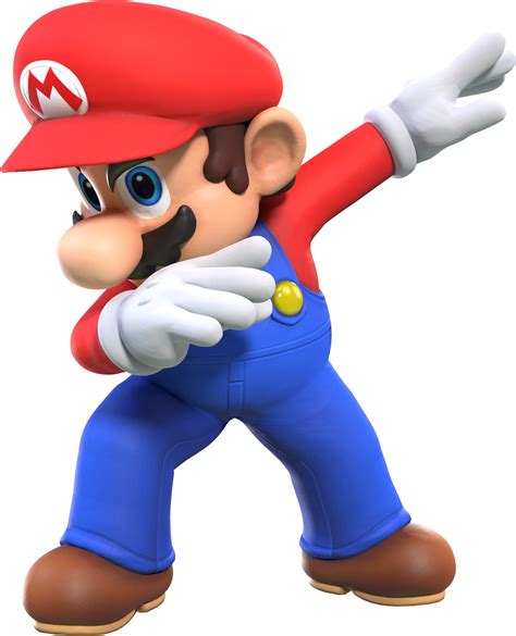 [Cycles] Mario but he's unironically dabbing. by MaxiGamer on DeviantArt