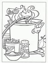 Soup Coloring Pages  Coloring Home sketch template