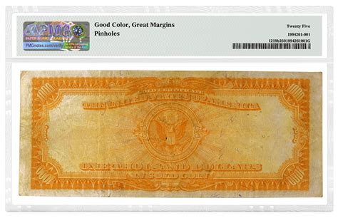 Seldom-seen Gold Certificates Among PMG-certified US Banknote Rarities in Heritage FUN Auction | PMG